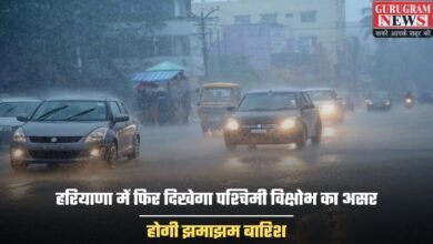 Aaj Ka Mausam: हरियाणा में फिर दिखेगा पश्चिमी विक्षोभ का असर, होगी झमाझम बारिश, देखें मौसम पूर्वानुमान