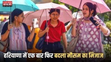 हरियाणा में एक बार फिर बदला मौसम का मिजाज