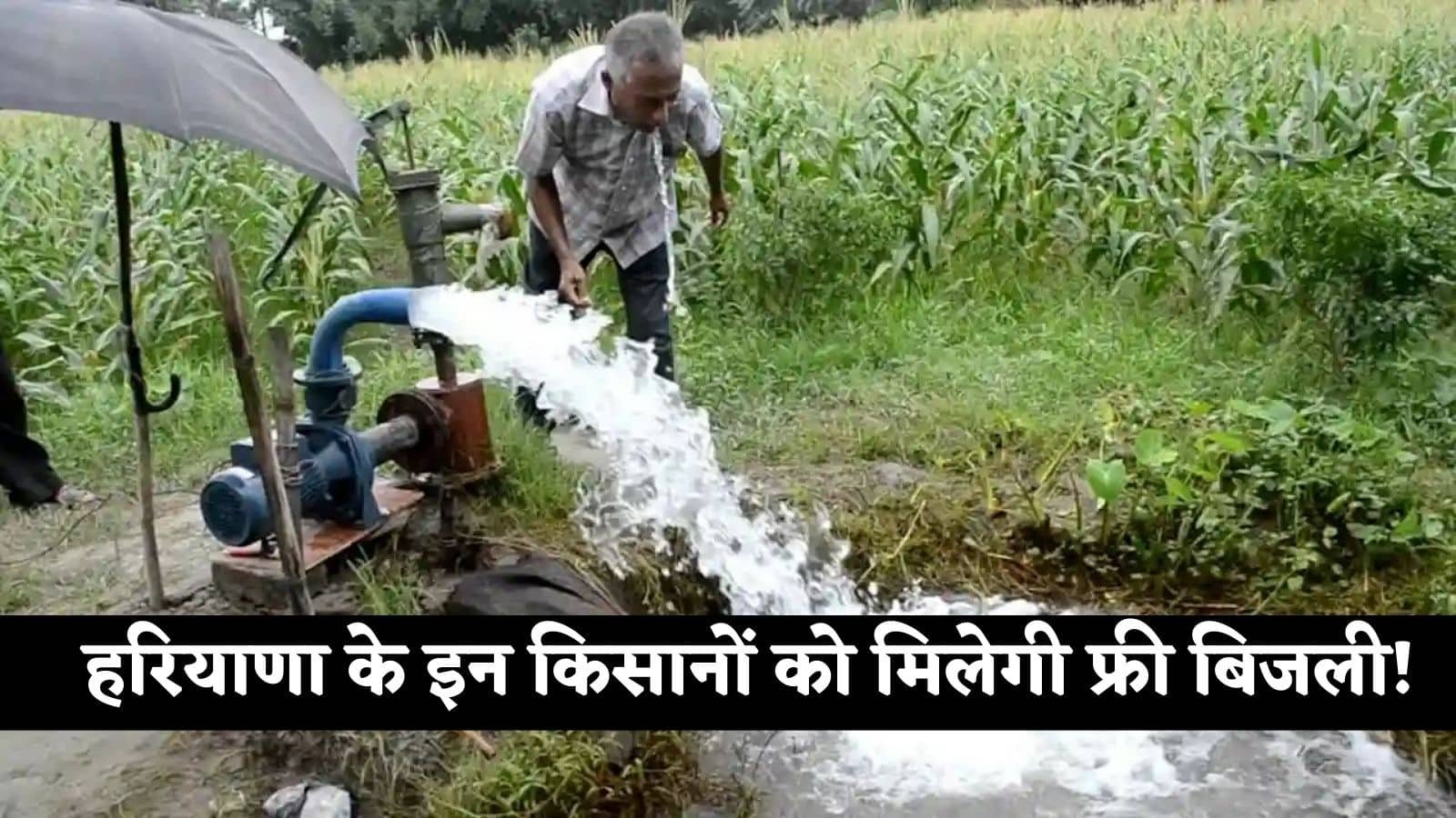 Haryana Kisan free Bijali scheme