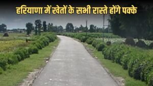 Haryana News: हरियाणा के किसानों के लिए खुशखबरी, खेतों के सभी रास्ते होंगे पक्के