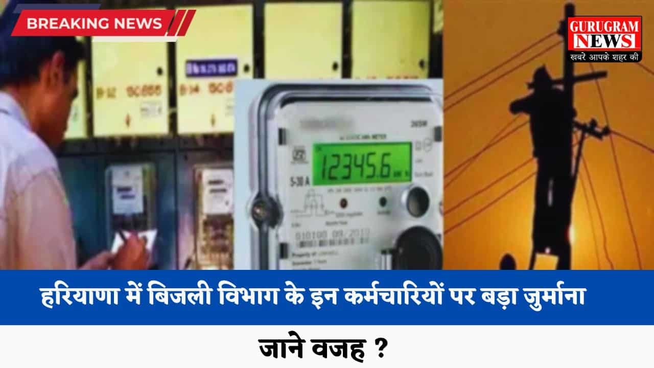 Big fine imposed on these employees of Haryana Electricity Department