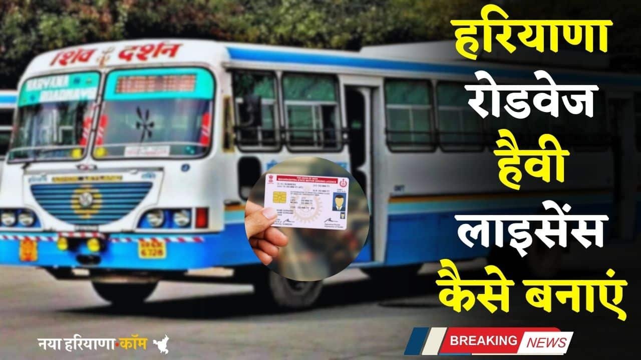 Haryana Roadways License: हरियाणा रोडवेज हैवी लाइसेंस कैसे बनाएं, जाने पूरा प्रोसेस