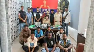 1 करोड़ रुपये के ड्रग्स के साथ 7 विदेशी तस्कर गुरुग्राम में दबोचे गए