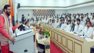 Gurugram: मुख्यमंत्री ने युवाओं को दिया राष्ट्र निर्माण का मंत्र