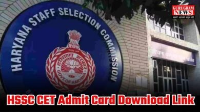 HSSC CET Admit Card