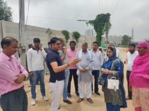 Manesar News : जय सिंह चौक से गांव सिकंदरपुर तक बनेगा मॉडल रोड़, स्ट्रीट लाइट से जगमग होगा सिकंदरपुर गांव