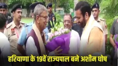 Haryana News: Haryana's new Governor Ashim Ghosh took oath in English, has been the president of Bengal BJP
