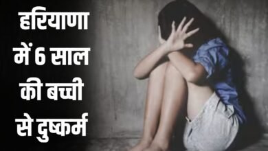 Haryana News: 6-year-old girl brutalized in Haryana, accused jumped over the wall and took her away