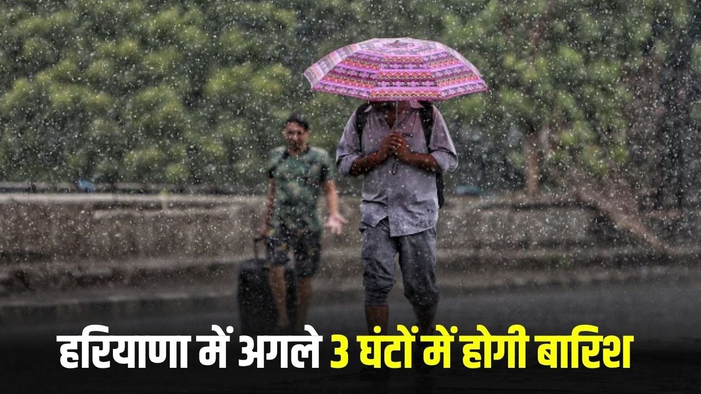 Haryana Rain Alert: There will be rain in the next 3 hours including Hisar in Haryana, alert issued