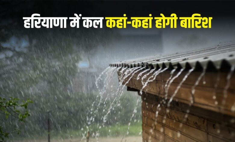 Kal Ka Mosam: Where will it rain in Haryana tomorrow, see weather forecast