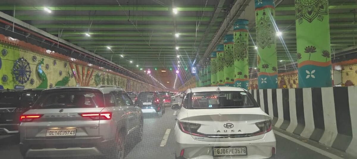 Dwarka Expressway Tunnel Closed