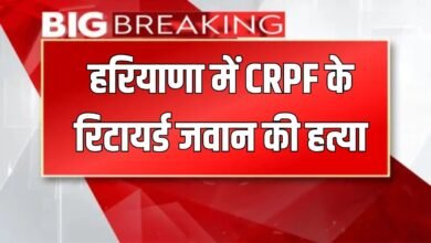 Haryana News: Retired CRPF jawan murdered in Haryana, attacked by masked miscreants