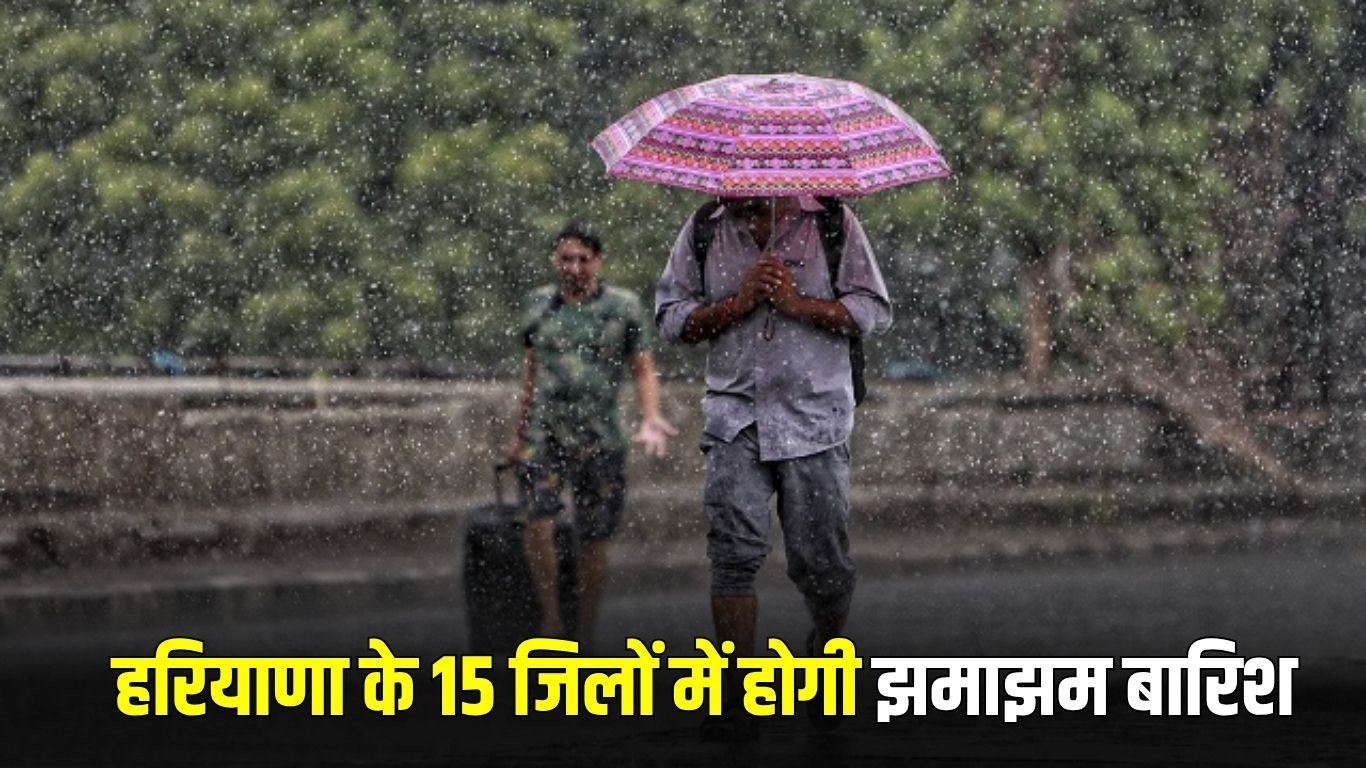 Haryana Weather Update: It will rain in these districts of Haryana, Meteorological Department has issued an alert