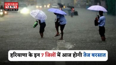 There will be heavy rain in these 7 districts of Haryana today