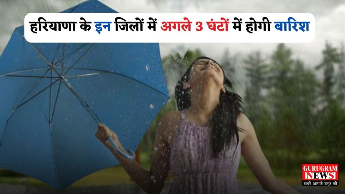 There will be rain in these districts of Haryana in the next 3 hours