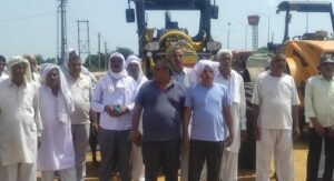 Gurugram News : पचगांव में बन रहे टोल प्लाजा का ग्रामीणों ने किया विरोध, काम रुकवाया