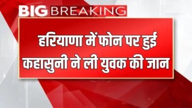 Haryana News: In Haryana, a quarrel over the phone took the life of a young man, the accused attacked him with a spear and a knife