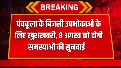 Haryana News: Hearing on the problems of electricity consumers of Panchkula on August 8