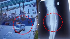 Attack On Toll Plaza : Delhi Mumbai Expressway के टोल पर गुंडों का हमला, मैनेजर को किया अधमरा, CCTV में कैद वारदात