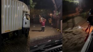 Gurugram News : बारिश में घर पहुंचने का ये जुगाड़ आज वायरल है, कॉरपोरेट कर्मचारियों का अतरंगी तरीका, Video Viral