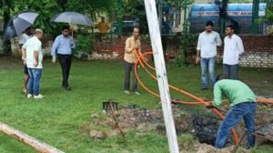 Manesar News: जलभराव रोकने की तैयारी, शिकायतों के लिए हेल्पलाइन नंबर जारी