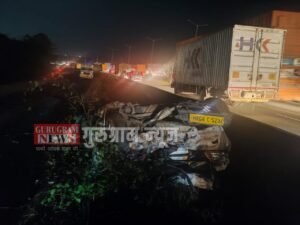 Manesar Accident : तेज़ रफ्तार ट्राले ने तीन गाड़ियों को कुचला, एक की मौत, दो घायल