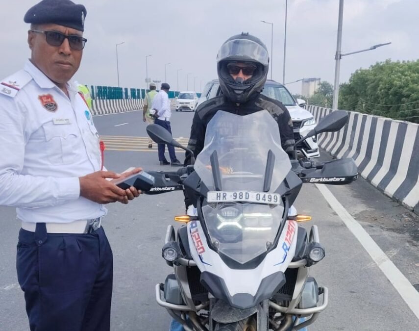 Traffic Challan Gurugram