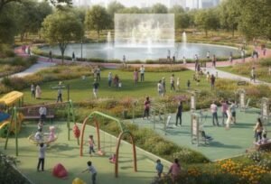 Cyber City के पार्कों में बच्चों और बुजुर्गों के लिए स्पेशल जोन बनेंगे, तीन बड़े पार्कों से होगी शुरुआत