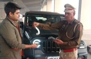 Traffic Police Action : तेज रफ्तार में वाहन चलाने वाले 80 वाहन चालकों पर शिकंजा, 1.60 लाख का जुर्माना वसूला