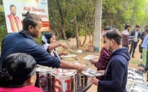 IMT Manesar में  HSIIDC ने 10 में पौष्टिक थाली वाली अटल श्रमिक किसान कैंटीन  शुरू की