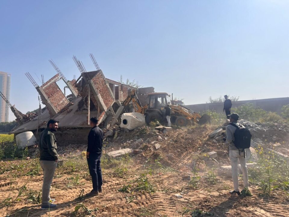 House Demolished MCG New Palam Vihar