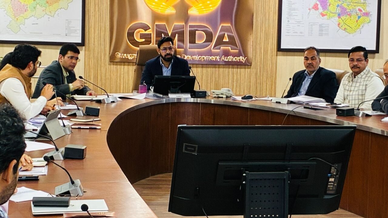 PC Meena Taking Meeting of GMDA