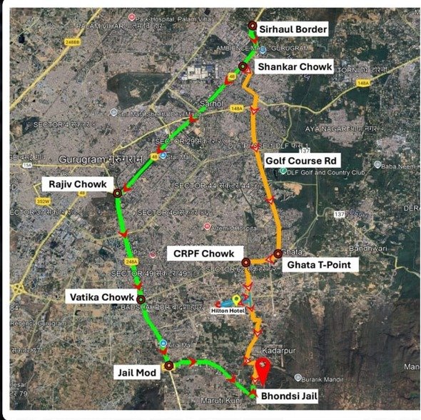 Traffic Alert Chief Justice