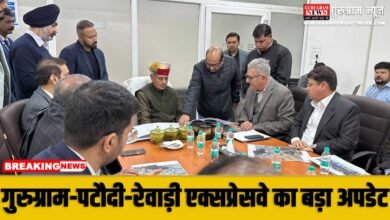 Gurugram Pataudi Rewari Expressway Update