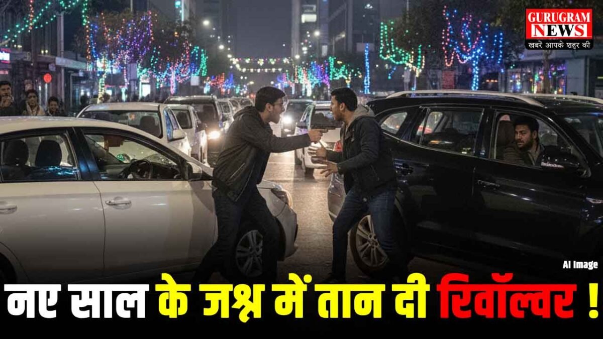 Hungama In New Year Celebration