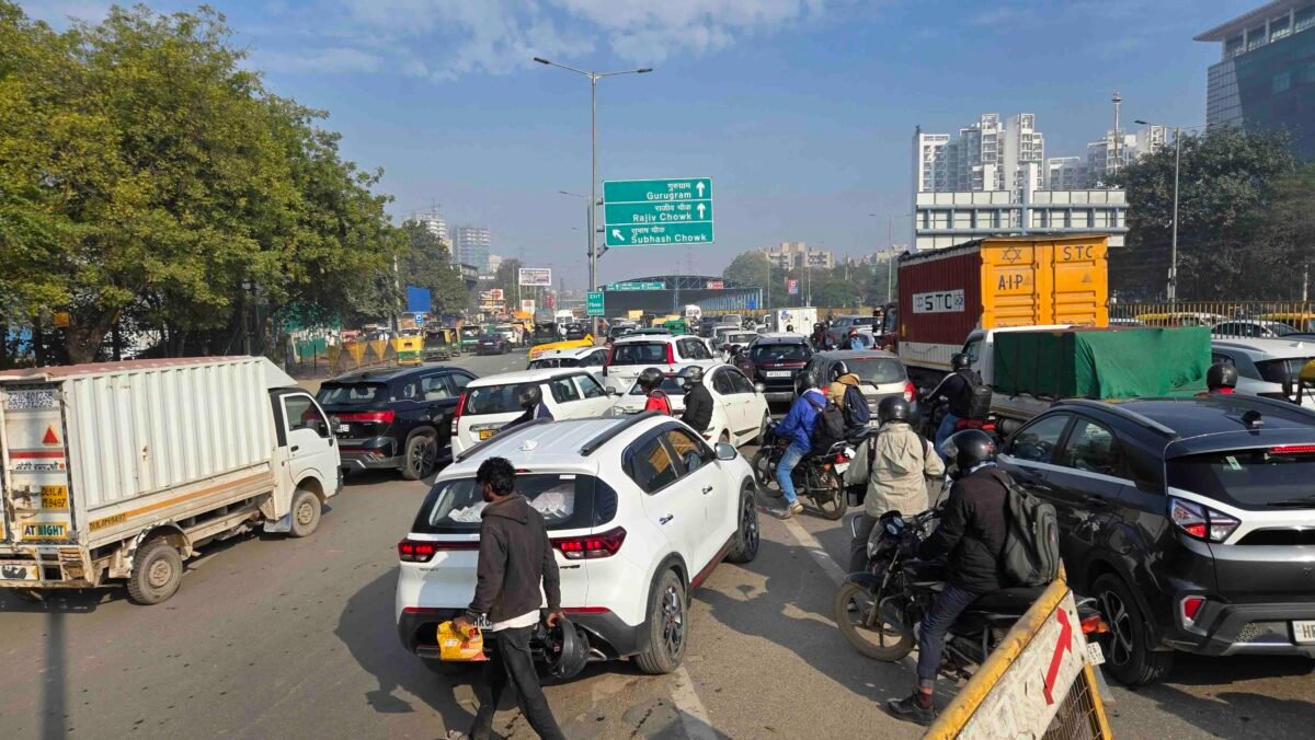 Sohna Road Traffic Jam 