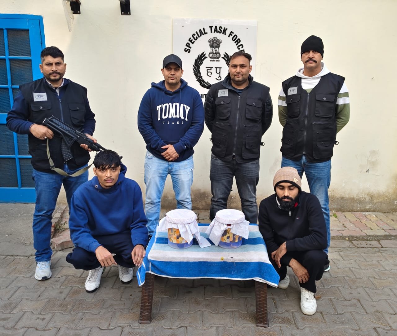 Haryana Stf Arrested Four Criminal