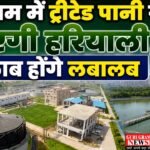 Treated Water: गुरुग्राम में ट्रीटेड पानी से आएगी हरियाली, तालाब होंगे लबालब, बेहरामपुर STP से बिछीं 3 पाइपलाइनें