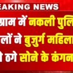 Fake Police: गुरुग्राम में नकली पुलिस वालों ने बुजुर्ग महिला से ठगे सोने के कंगन, कागज की पुड़िया बनाकर थमाए नकली कड़े