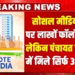 Panchayat Election : सोशल मीडिया पर इन्फ्लुएंसर के लाखों फॉलोअर्स, लेकिन पंचायत चुनाव में मिले सिर्फ 33 वोट